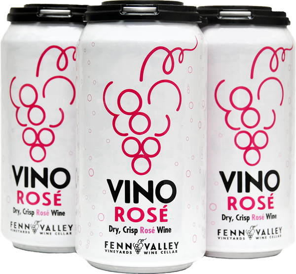 Vino Rose Cans